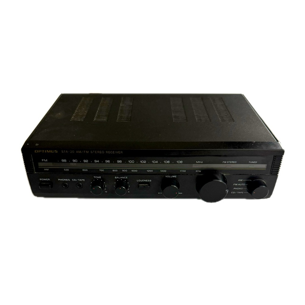 😎 OPTIMUS STA-20 AM/FM Stereo Receiver in excellent condition